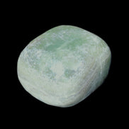 Green Aragonite tumbled stone 30*28*20mm 41g in sunlight - Rocks and Things Store