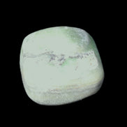 Green Aragonite tumbled stone 30*28*20mm 41g in sunlight - Rocks and Things Store