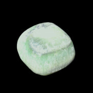 Green Aragonite tumbled stone 30*28*20mm 41g in sunlight - Rocks and Things Store