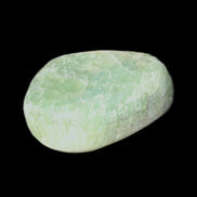 Green Aragonite tumbled stone 30*25*15mm 20g in sunlight - Rocks and Things Store