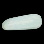 Pistachio Calcite tumbled stone 30-37mm 21-29g in sunlight - Rocks and Things Store