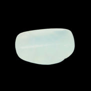 Pistachio Calcite tumbled stone 30-37mm 21-29g in sunlight - Rocks and Things Store