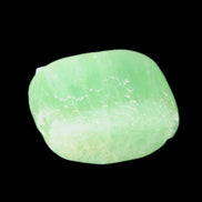 Green Aragonite tumbled stone 30mm 25-27g in sunlight - Rocks and Things Store