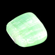 Green Aragonite tumbled stone 30mm 25-27g in sunlight - Rocks and Things Store