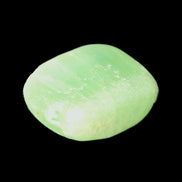 Green Aragonite tumbled stone 30mm 25-27g in sunlight - Rocks and Things Store