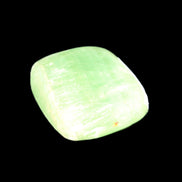 Green Aragonite tumbled stone 30mm 25-27g in sunlight - Rocks and Things Store