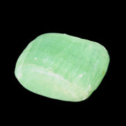 Green Aragonite tumbled stone 30mm 25-27g in sunlight - Rocks and Things Store