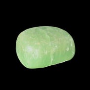 Green Aragonite tumbled stone 30mm 25-27g in sunlight - Rocks and Things Store