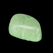 Green Aragonite tumbled stone 30mm 25-27g in sunlight - Rocks and Things Store