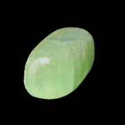 Green Aragonite tumbled stone 30mm 25-27g in sunlight - Rocks and Things Store