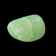 Green Aragonite tumbled stone 30mm 25-27g in sunlight - Rocks and Things Store