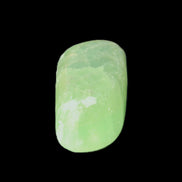 Green Aragonite tumbled stone 30mm 25-27g in sunlight - Rocks and Things Store