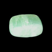 Green Aragonite tumbled stone 30mm 25-27g in sunlight - Rocks and Things Store