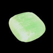 Green Aragonite tumbled stone 30mm 25-27g in sunlight - Rocks and Things Store