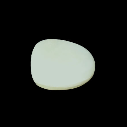Pistachio Calcite tumbled stone 20-31mm 12-18g in sunlight - Rocks and Things Store
