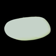 Pistachio Calcite tumbled stone 20-31mm 12-18g in sunlight - Rocks and Things Store