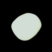 Pistachio Calcite tumbled stone 20-31mm 12-18g in sunlight - Rocks and Things Store