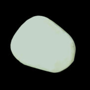 Pistachio Calcite tumbled stone 20-31mm 12-18g in sunlight - Rocks and Things Store