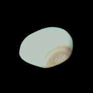 Caribbean Calcite tumbled stone 27*20*13mm 13g in sunlight - Rocks and Things Store