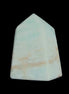 Pistachio Calcite obelisk 51*35*24mm 77g in sunlight - Rocks and Things Store