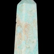 Blue Aragonite obelisk 113*40*30mm 256g in sunlight - Rocks and Things Store