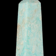 Blue Aragonite obelisk 113*40*30mm 256g in sunlight - Rocks and Things Store