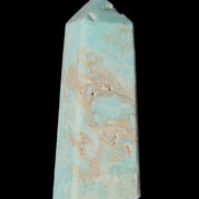 Blue Aragonite obelisk 113*40*30mm 256g in sunlight - Rocks and Things Store