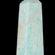 Blue Aragonite obelisk 113*40*30mm 256g in sunlight - Rocks and Things Store