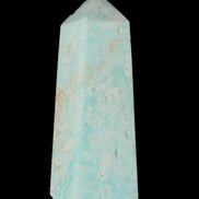 Blue Aragonite obelisk 113*40*30mm 256g in sunlight - Rocks and Things Store
