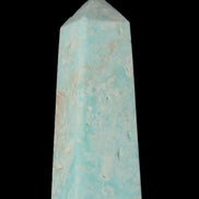 Blue Aragonite obelisk 113*40*30mm 256g in sunlight - Rocks and Things Store