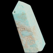 Blue Aragonite obelisk 113*40*30mm 256g in sunlight - Rocks and Things Store