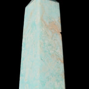 Blue Aragonite obelisk 113*40*30mm 256g in sunlight - Rocks and Things Store