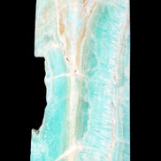 Blue Aragonite obelisk 134*42*35mm 440g in sunlight - Rocks and Things Store