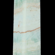 Blue Aragonite obelisk 140*36*34mm 395g in sunlight - Rocks and Things Store