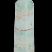 Blue Aragonite obelisk 140*36*34mm 395g in sunlight - Rocks and Things Store