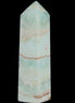 Blue Aragonite obelisk 140*36*34mm 395g in sunlight - Rocks and Things Store