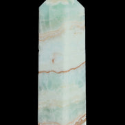 Blue Aragonite obelisk 140*36*34mm 395g in sunlight - Rocks and Things Store