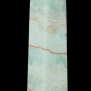 Blue Aragonite obelisk 140*36*34mm 395g in sunlight - Rocks and Things Store