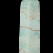 Blue Aragonite obelisk 140*36*34mm 395g in sunlight - Rocks and Things Store