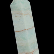 Blue Aragonite obelisk 140*36*34mm 395g in sunlight - Rocks and Things Store