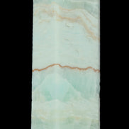 Blue Aragonite obelisk 140*36*34mm 395g in sunlight - Rocks and Things Store
