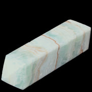 Blue Aragonite obelisk 140*36*34mm 395g in sunlight - Rocks and Things Store
