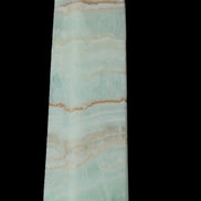 Blue Aragonite obelisk 141*37*31mm 312g in sunlight - Rocks and Things Store