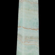 Blue Aragonite obelisk 141*37*31mm 312g in sunlight - Rocks and Things Store