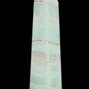Blue Aragonite obelisk 141*37*31mm 312g in sunlight - Rocks and Things Store