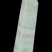 Blue Aragonite obelisk 141*37*31mm 312g in sunlight - Rocks and Things Store