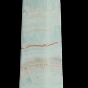 Blue Aragonite obelisk 141*37*31mm 312g in sunlight - Rocks and Things Store