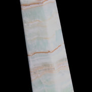 Blue Aragonite obelisk 141*37*31mm 312g in sunlight - Rocks and Things Store