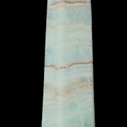 Blue Aragonite obelisk 141*37*31mm 312g in sunlight - Rocks and Things Store