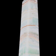 Blue Aragonite obelisk 141*37*31mm 312g in sunlight - Rocks and Things Store